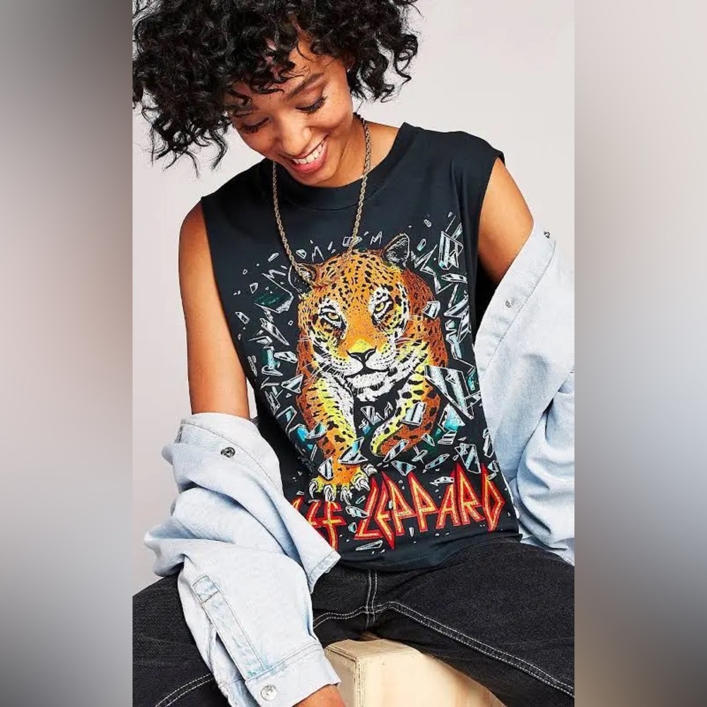 DayDreamer Def Leppard All Time High Rocker Muscle Tank.